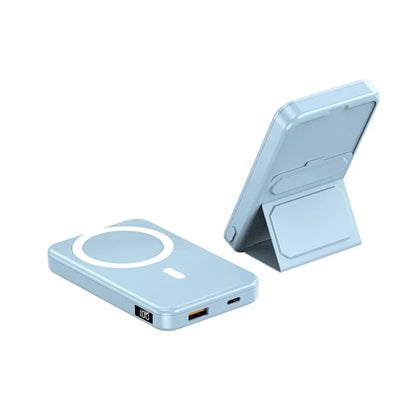 MaqStandPro Magnetic Power Bank With Foldable Stand