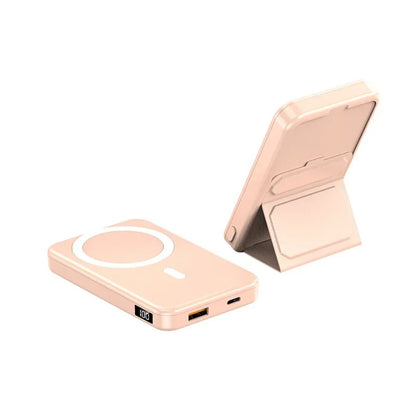 MaqStandPro Magnetic Power Bank With Foldable Stand